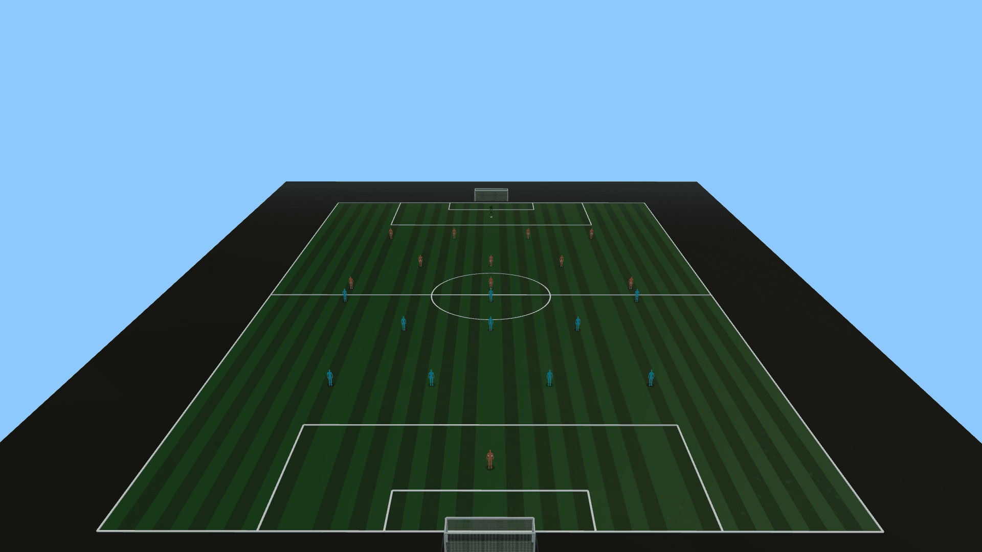 3D board with camera presets and analysis overlays
